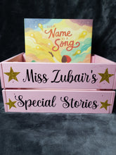 Load image into Gallery viewer, Teacher Personalised 'Double Star' Book Crate
