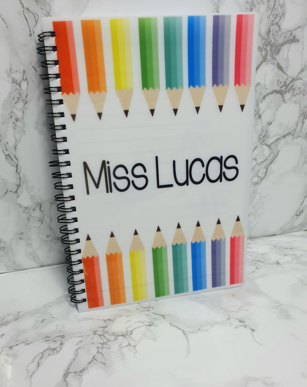 Multicoloured Pencil Notebook