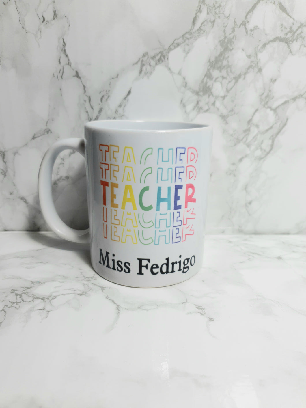 Repeat Teacher Mug