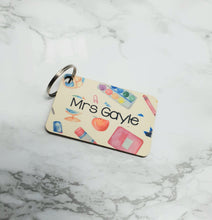 Load image into Gallery viewer, Teacher Supplies Keyring
