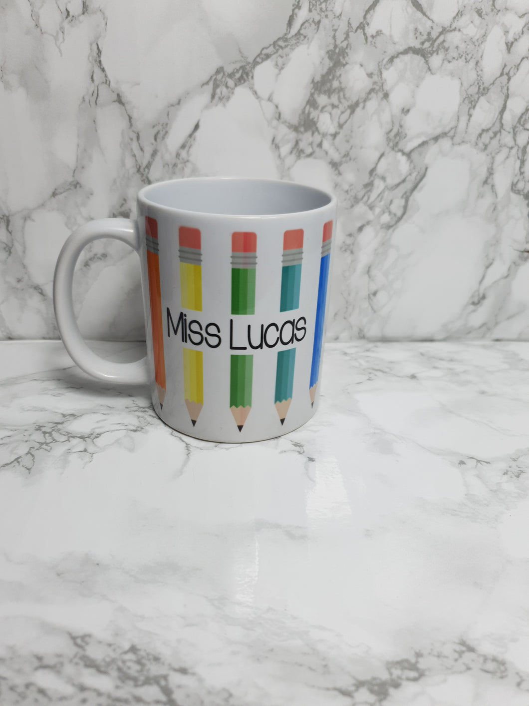 Multicoloured Pencil Mug