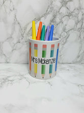Load image into Gallery viewer, Multicoloured Pencil Pen Pot
