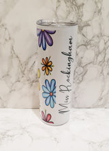 Load image into Gallery viewer, Bright Colour Floral design Tumbler
