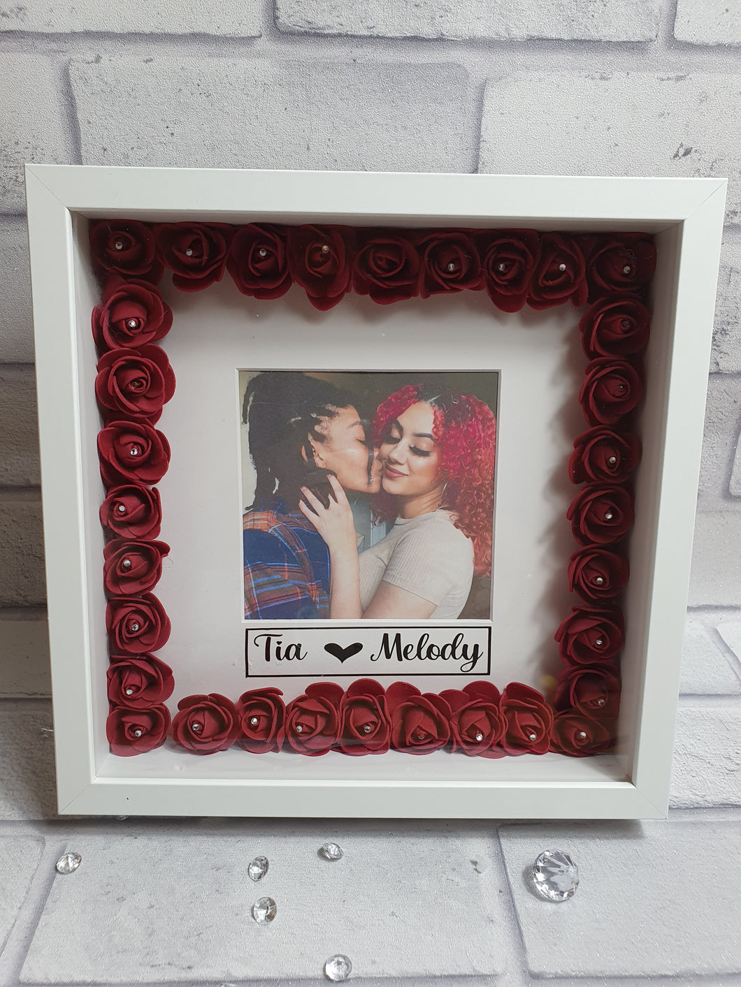 Rose border frame