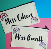 Load image into Gallery viewer, Personalised &#39;rainbow&#39; pencil case
