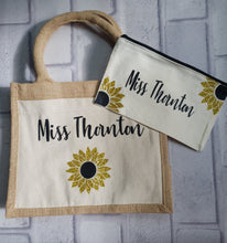 Load image into Gallery viewer, Personalised &#39;Sunflower&#39; Tote Bag
