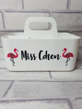 Load image into Gallery viewer, Personalised &#39;Flamingo&#39; desk tidy
