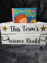 Load image into Gallery viewer, Teacher Personalised &#39;Book &amp; Star&#39; Book Crate
