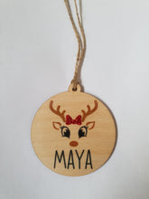 Load image into Gallery viewer, Reindeer tree decorations - without snow (class set)
