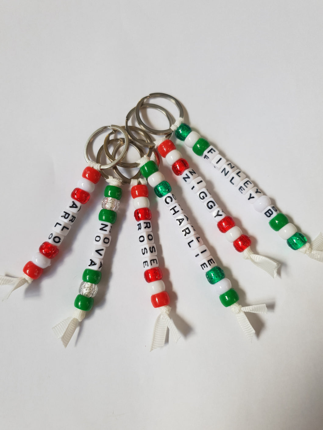 Christmas themed Keyrings (class set)