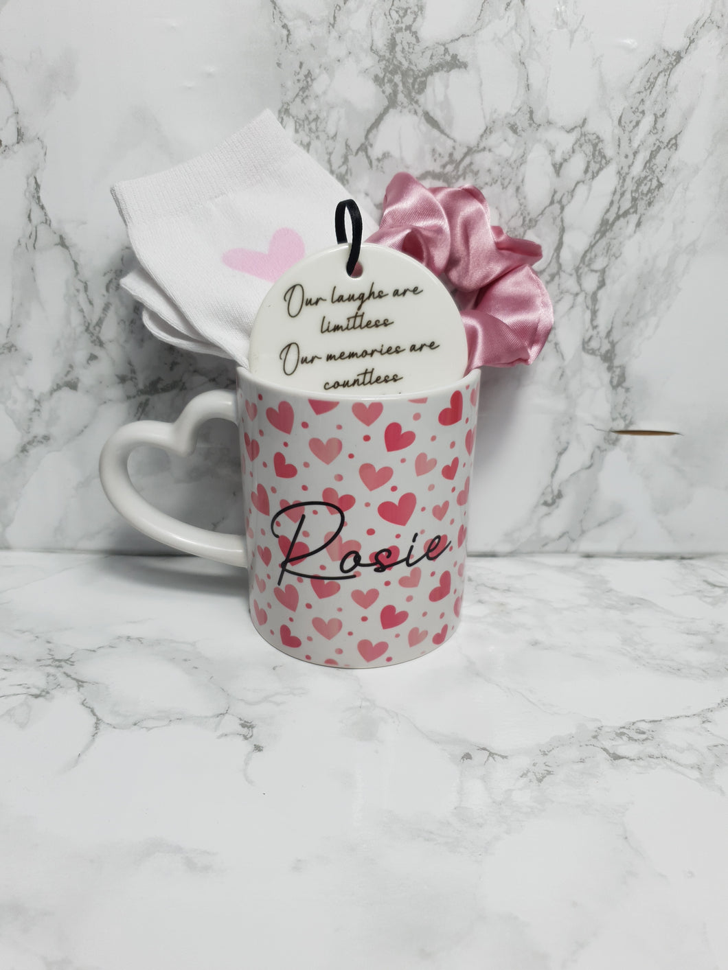 Personalised Heart Mug Gift