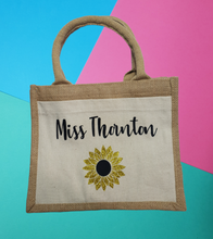Load image into Gallery viewer, Personalised &#39;Sunflower&#39; Tote Bag
