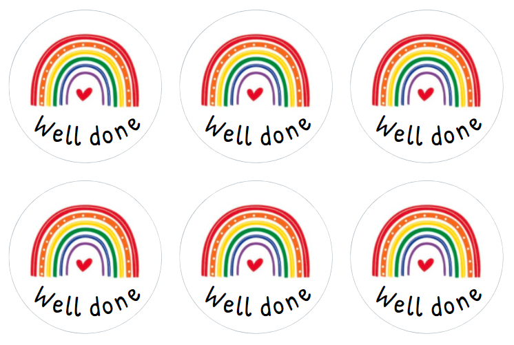 Rainbow Stickers