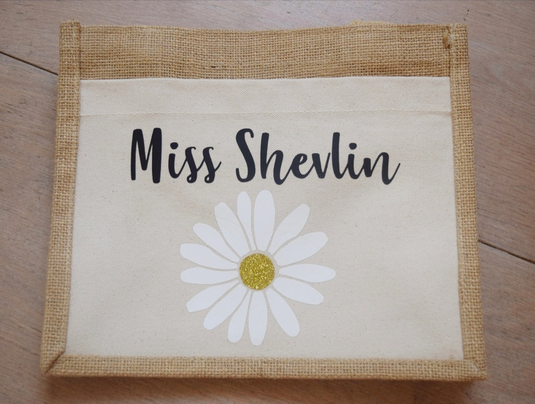 Personalised 'Daisy' Tote Bag